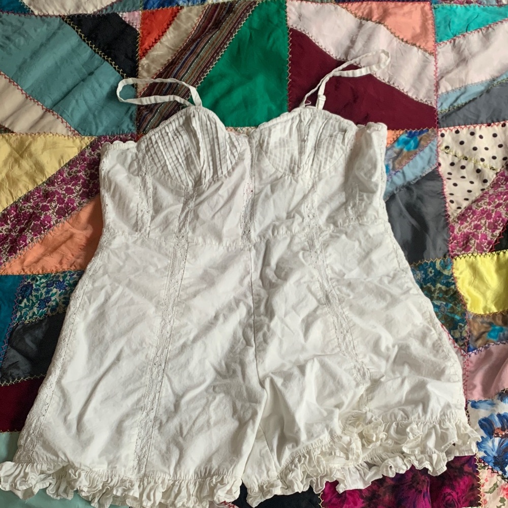 White Lace Women's Top